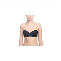 Front Closure Plain Lycra Cotton Backless Bra