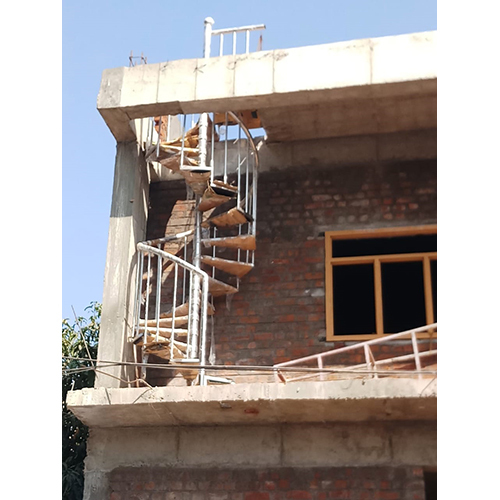 Mild Steel Spiral Staircase