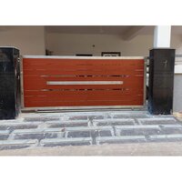 Stainless Steel Main Gate