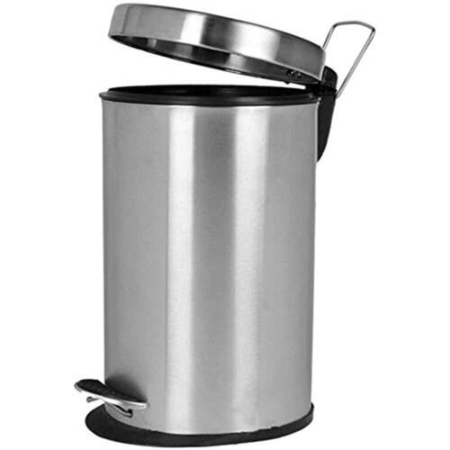 Stainless Steel Paddle Bin/ Dustbin/ Garbage Bin 10x14 (11Liter)