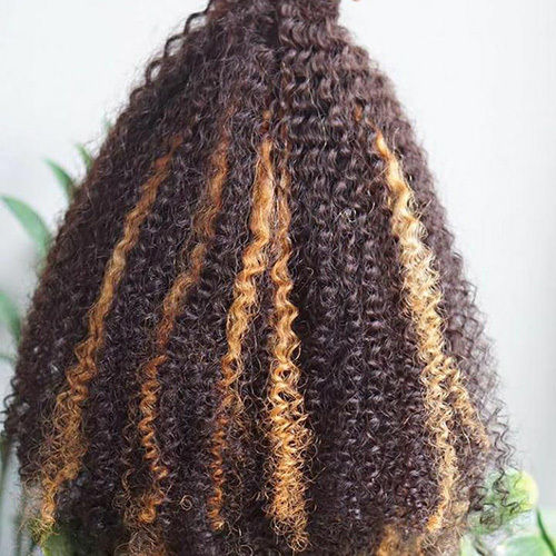 Afro Curly Human Hair