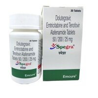 Spegra 50 (Dolutegravir 50mg  Emtricitabine 200mg  Tenofovir Alafenamide 25mg)