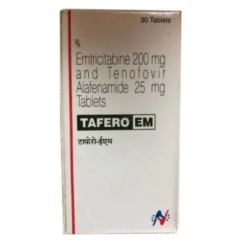 Tafero Em (Emtricitabine 200mg  Tenofovir Disoproxil Fumarate 25mg)