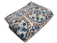 Cotton Kantha Quilt Bedspred