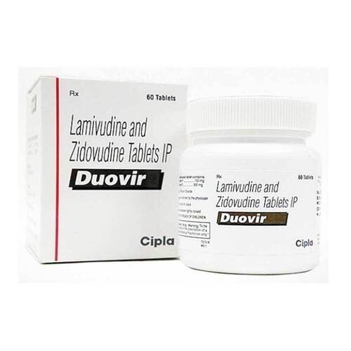 Duovir Tablet (Lamivudine 150mg  Zidovudine 300mg)