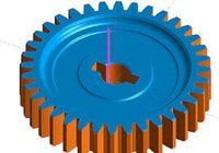 Helical Metal Spur Gear