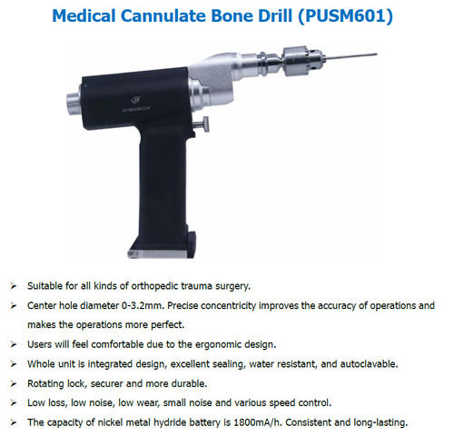 Orthopedic bone Drill