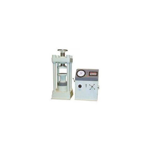 White Digital Compression Testing Machine