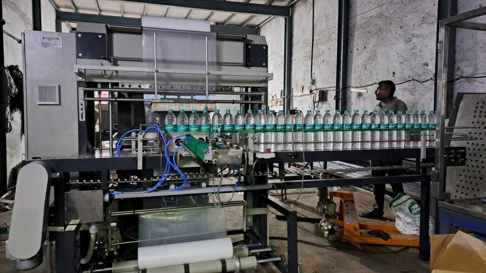 Fully Automatic Web Sealer With Shrink Wrapping Machine