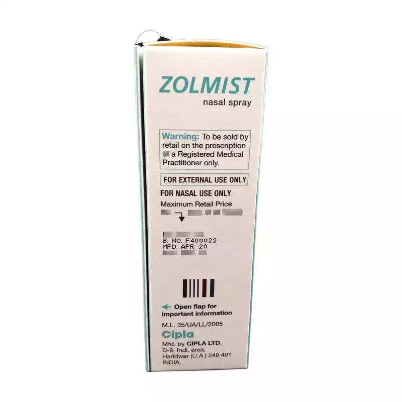 Zolmist Nasal Spray