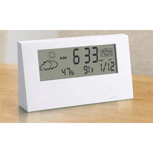 210 ABS Digital Alarm And Weather Clock