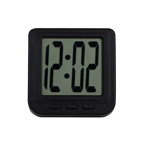 Kadio Digital Black Clock