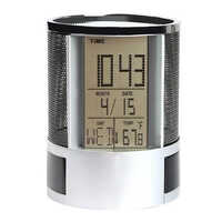 1891 Pen Stand With Digital Clock