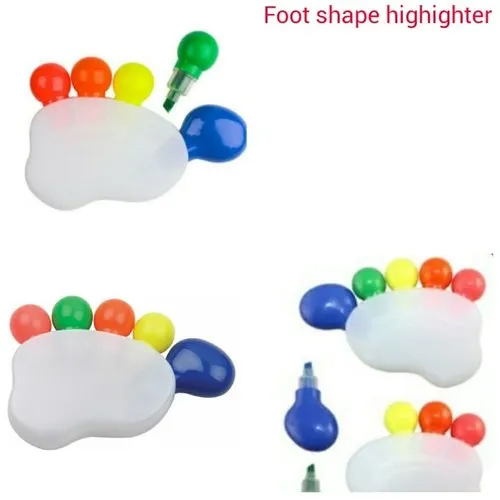 ABS Plastic Foot Shape Highlighter