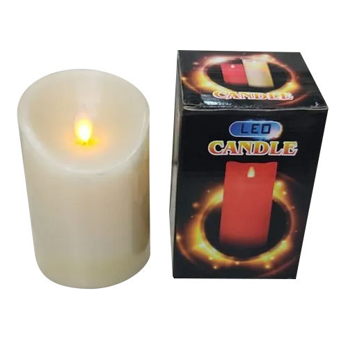 Multicolor 12Cm Wax Led Candle