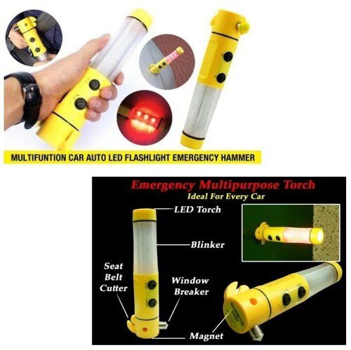 Yellow 350G 5 In 1 Car Emergency Tool