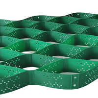 Eco Plastic Grids Paver Log Cabin Base Geocell Plastic Grid Soil Stabilizer