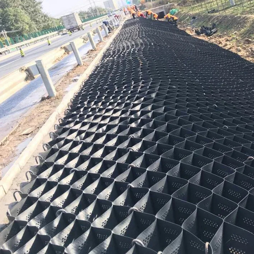 Ultrasonic Welding Hdpe Grid Geocell Road Stabilization