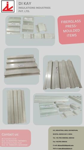 FRP- Fiber reinforced plastic-fiberglass/epoxy and polyester- Compressed Moulding Item