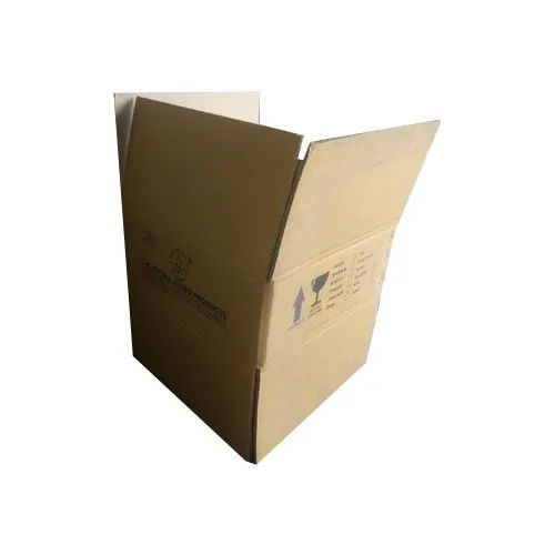 Laminated Material Brown Printed Corrugated Boxes