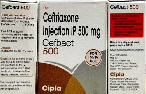 CEFBACT 500MG INJ