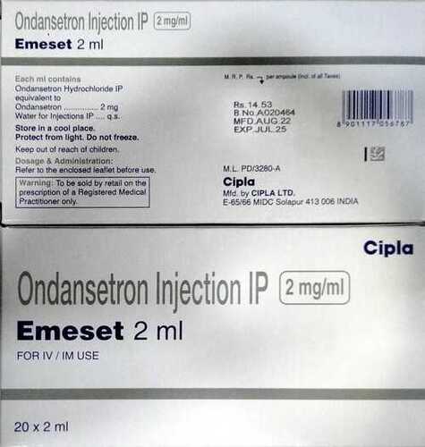 Emeset 2ml Inj Injection