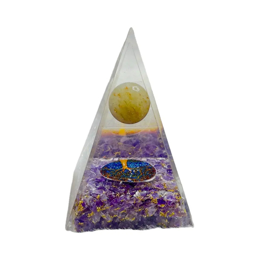 Seven Chakra Orgone Pyramid