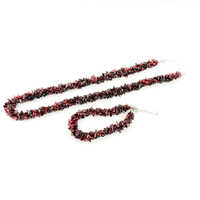 Round Small Chips Beads Necklace Set