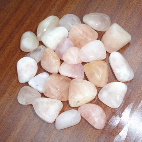 Peach Morganite Natural Polished Tumbles Gemstone