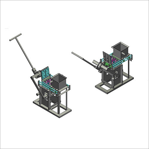 Manual Interlocking Bricks Making Machine Industrial