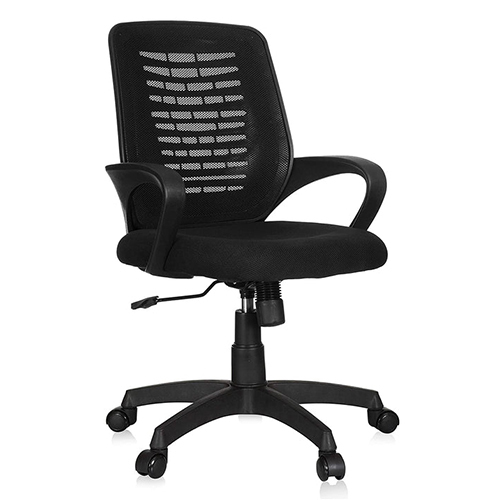 Machine Made 22X18.5X36 Inch Mbtc Cascade Mesh Office Revolving Desk Chair