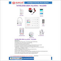 Wireless Gsm Alarm Alarm Light Color: Red