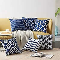 Sofa Cushion Covers - 100% Cotton, Customized Sizes | Printed Patterns For A Personalized Touch