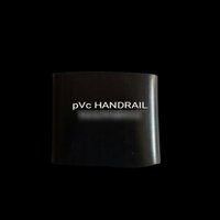 Stainer Pvc Handrail - Color: Black