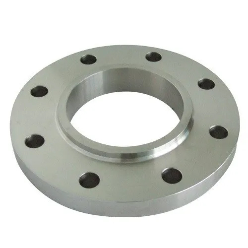 Industrial Stainless Steel Flanges - Different Size, Silver Round Design | Durable Stainless Steel Material, Versatile Usage
