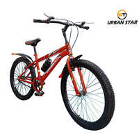 Aluminum 24t Bmx Star Red Bicycle