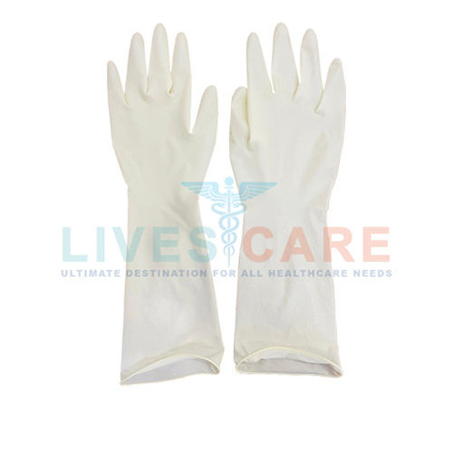 Long Cuff Latex Gynecological Gloves