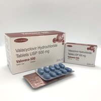 Valacyclovir Tablet - 1000 Count, General Medicines For Effective Treatment | Store In Dry & Cool Place, Follow Dosage Guidelines As Directed By Doctor
