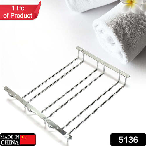 TOWEL SHELVES/RACK/TOWEL STAND WITH CHROME FINISH FOR BATHROOM DECOR