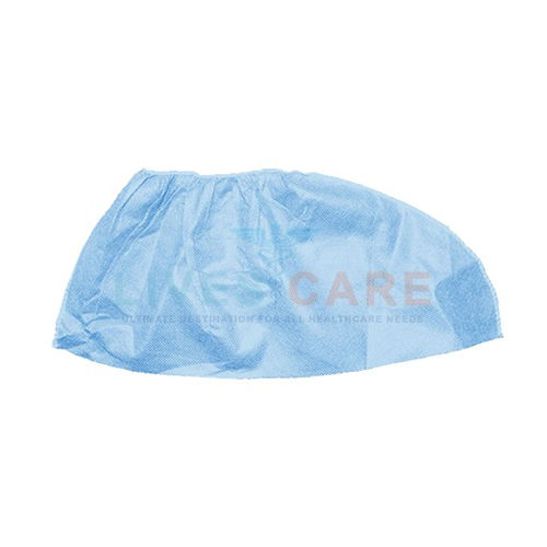 Blue Disposable Nonwoven Shoe Cover