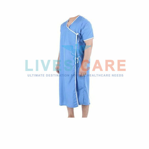 Blue Patient Gown