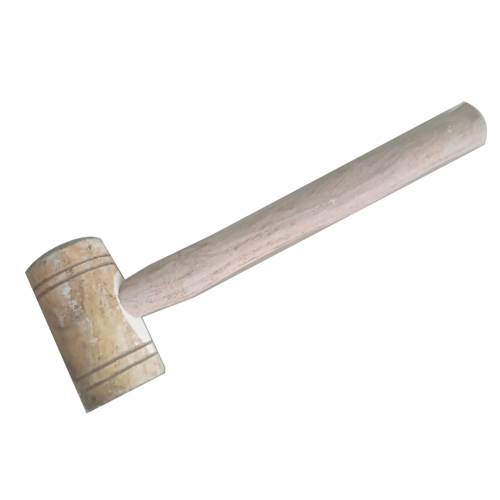 Full Wooden Hammer - Plastic Handle, Various Sizes Available | Industrial Usage, Durable Design for Heavy-Duty Applications