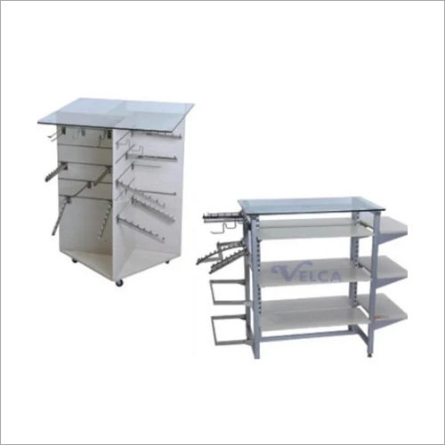 White Multipurpose Slat Wall Unit