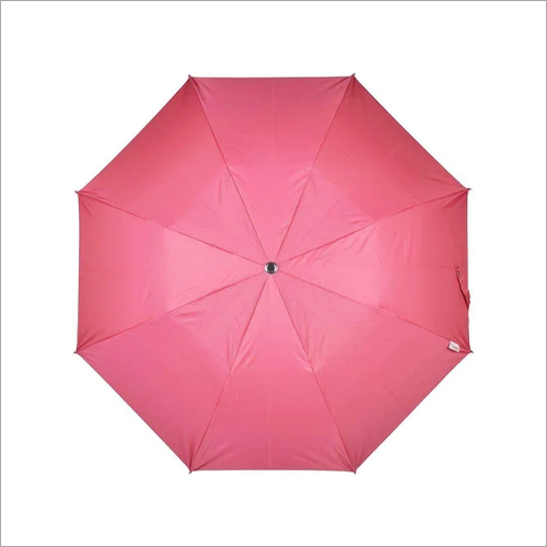 Pink Plain Ladies Umbrella