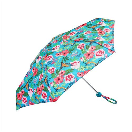 Printed Ladies Umbrella Handle Material: Stainless Steel