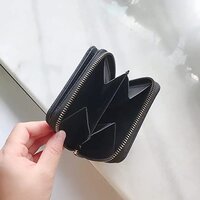 Mini Wallet Hort Zipper Short Cute Coin Purse