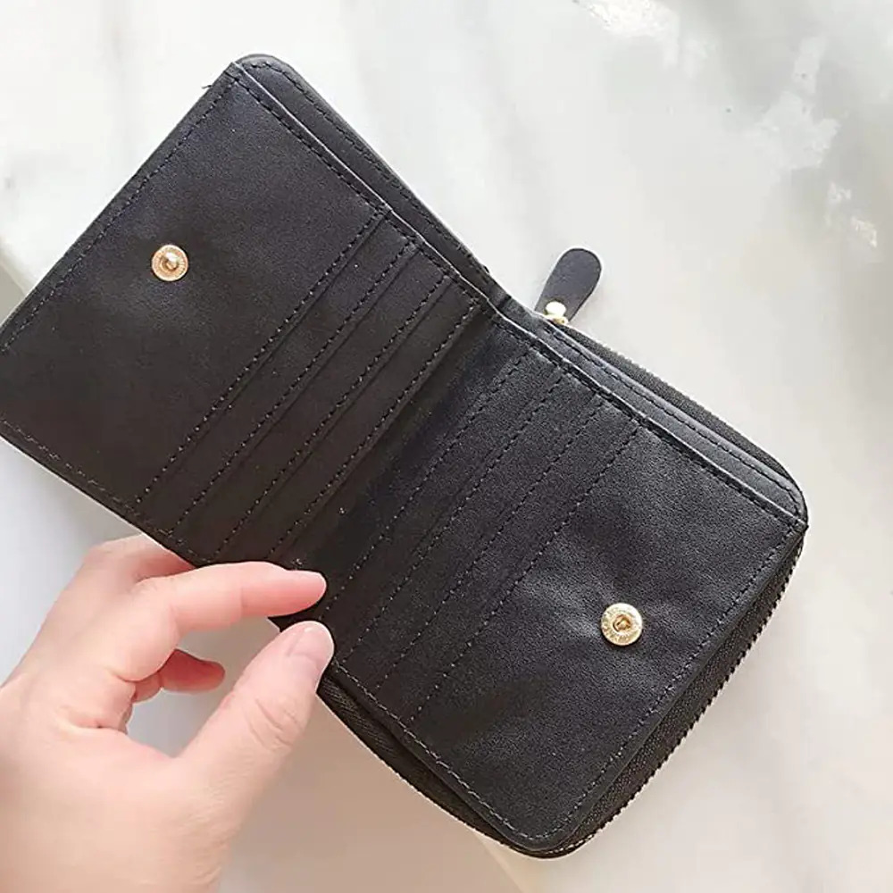 Mini Wallet Hort Zipper Short Cute Coin Purse