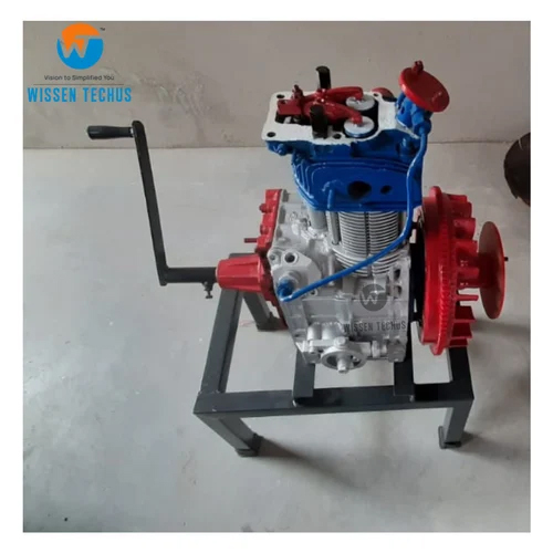 Bike Engine Cut Section Model Application: Industrial