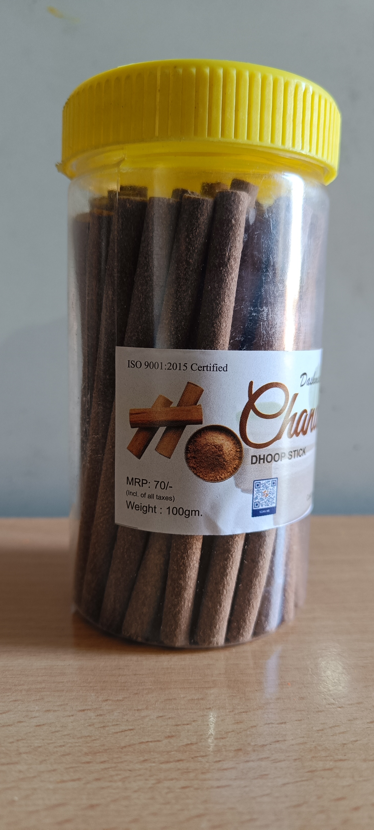 100 Grams Pure Chandan Dhoop Sticks