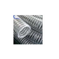 Pvc Steel Wire Reinforced Pipe - Gray, Round Shape | Durable And Flexible Design For Enhanced Performance
